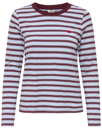 JDY - JDYPisa Print Langärmliges Top - Cashmere Blue